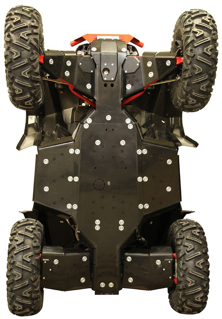 Polaris Scrambler XP 1000 S Skid Plate Full Set (Plastic) Iron Baltic