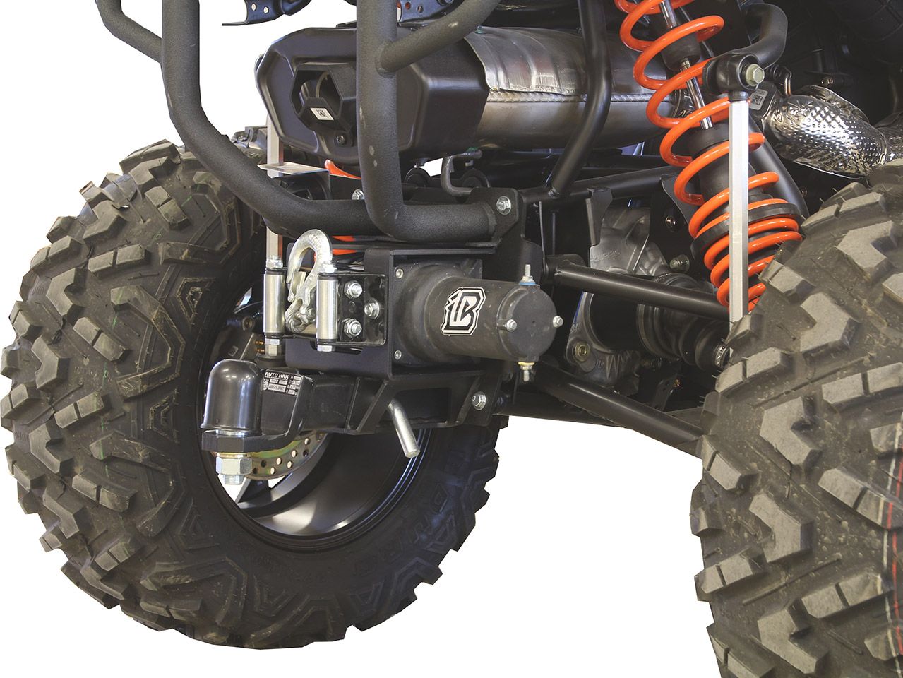 Polaris Scrambler Sportsman XP 1000 S Rear Winch Mounting Kit Iron Baltic