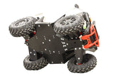 Polaris Scrambler 850 / 1000 Skid Plate Full Set (Plastic) Iron Baltic