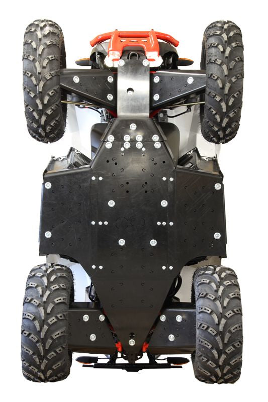 Polaris Scrambler 850 / 1000 Skid Plate Full Set (Plastic) Iron Baltic