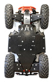 Polaris Scrambler 850 / 1000 Skid Plate Full Set (Plastic) Iron Baltic