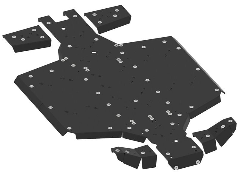 CFMOTO UFORCE 1000 (2019 - 2021) Skid Plate Full Set (Plastic) Iron Baltic