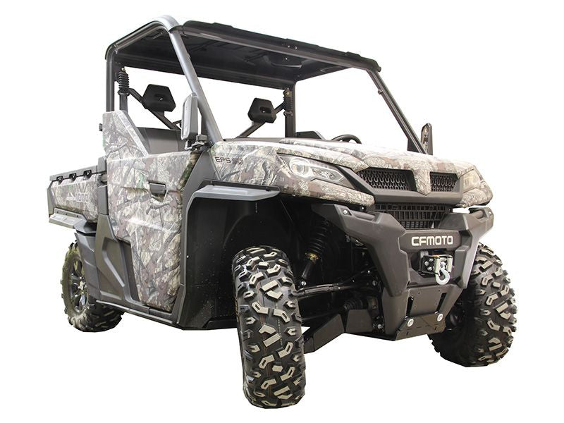 CFMOTO UFORCE 1000 (2019 - 2021) Skid Plate Full Set (Plastic) Iron Baltic