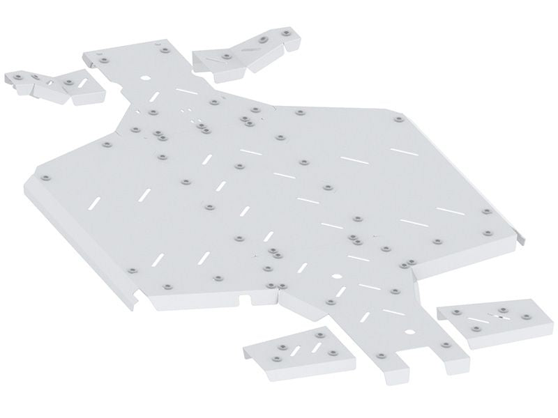 CFMOTO UFORCE 1000 (2019 - 2021) Skid Plate Full Set (Aluminum) Iron Baltic