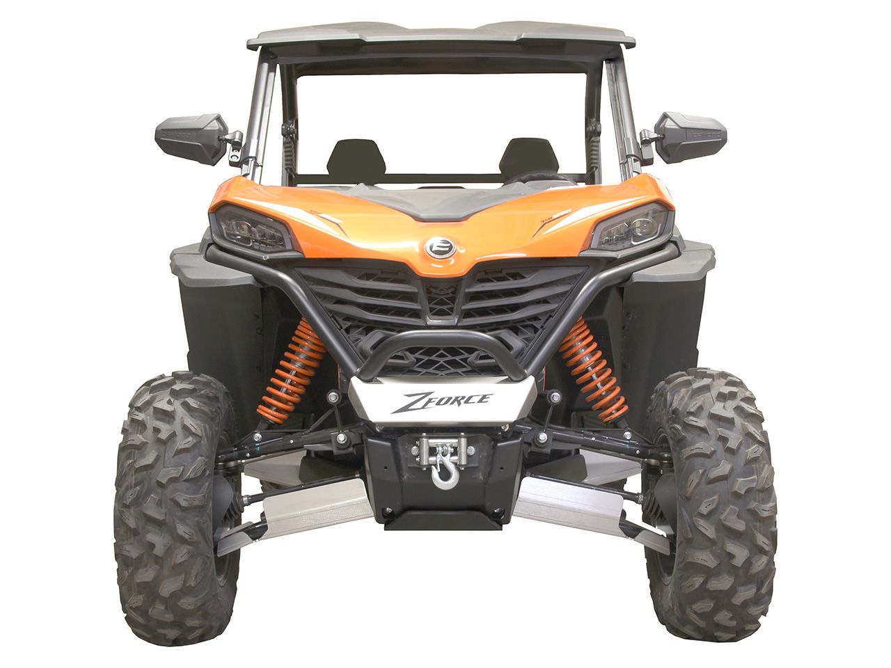 CFMOTO ZFORCE 950 Sport (2023+) Skid Plate (aluminium + plastic) Full Set Iron Baltic