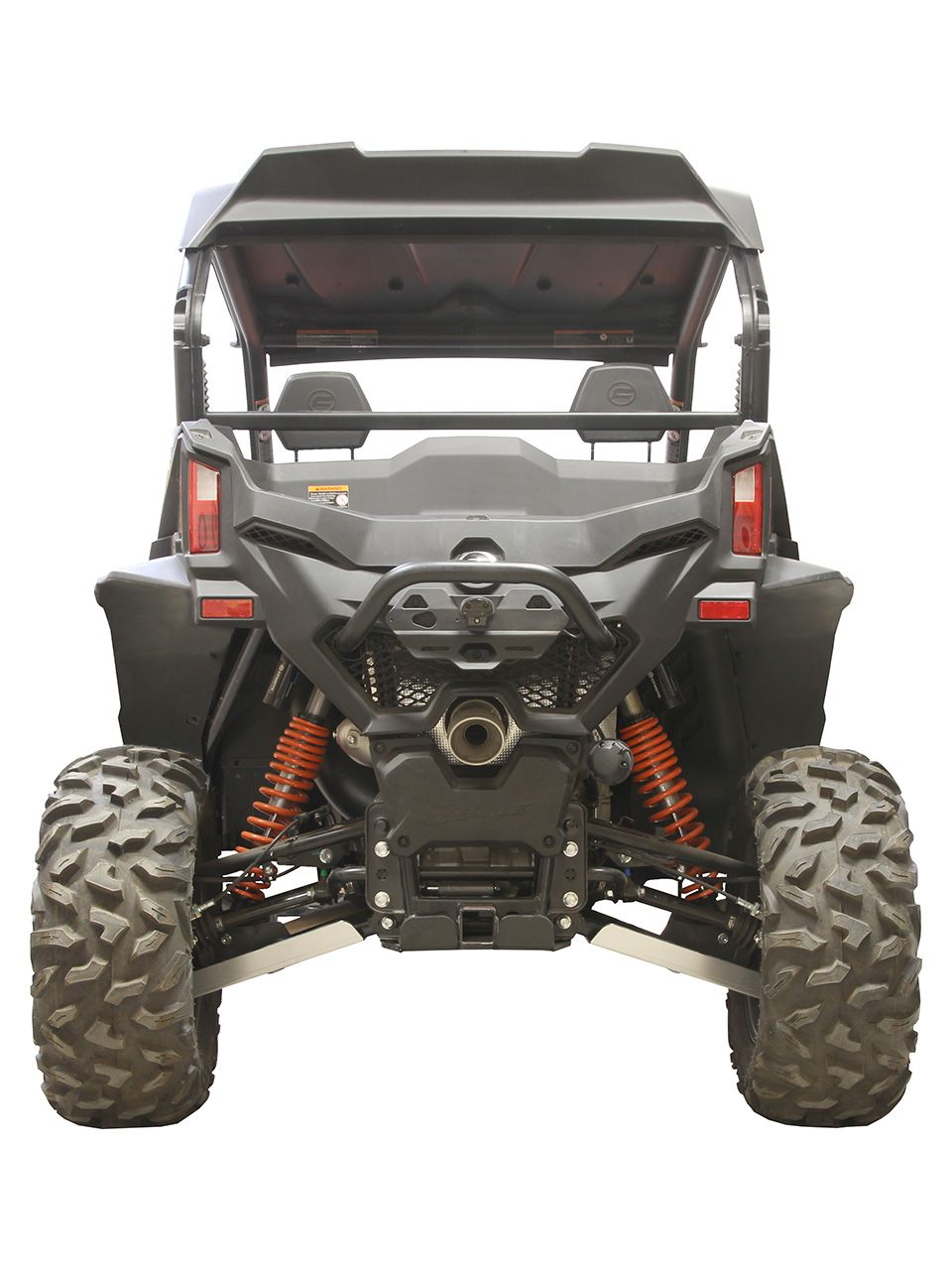 CFMOTO ZFORCE 950 Sport (2023+) Skid Plate (aluminium + plastic) Full Set Iron Baltic