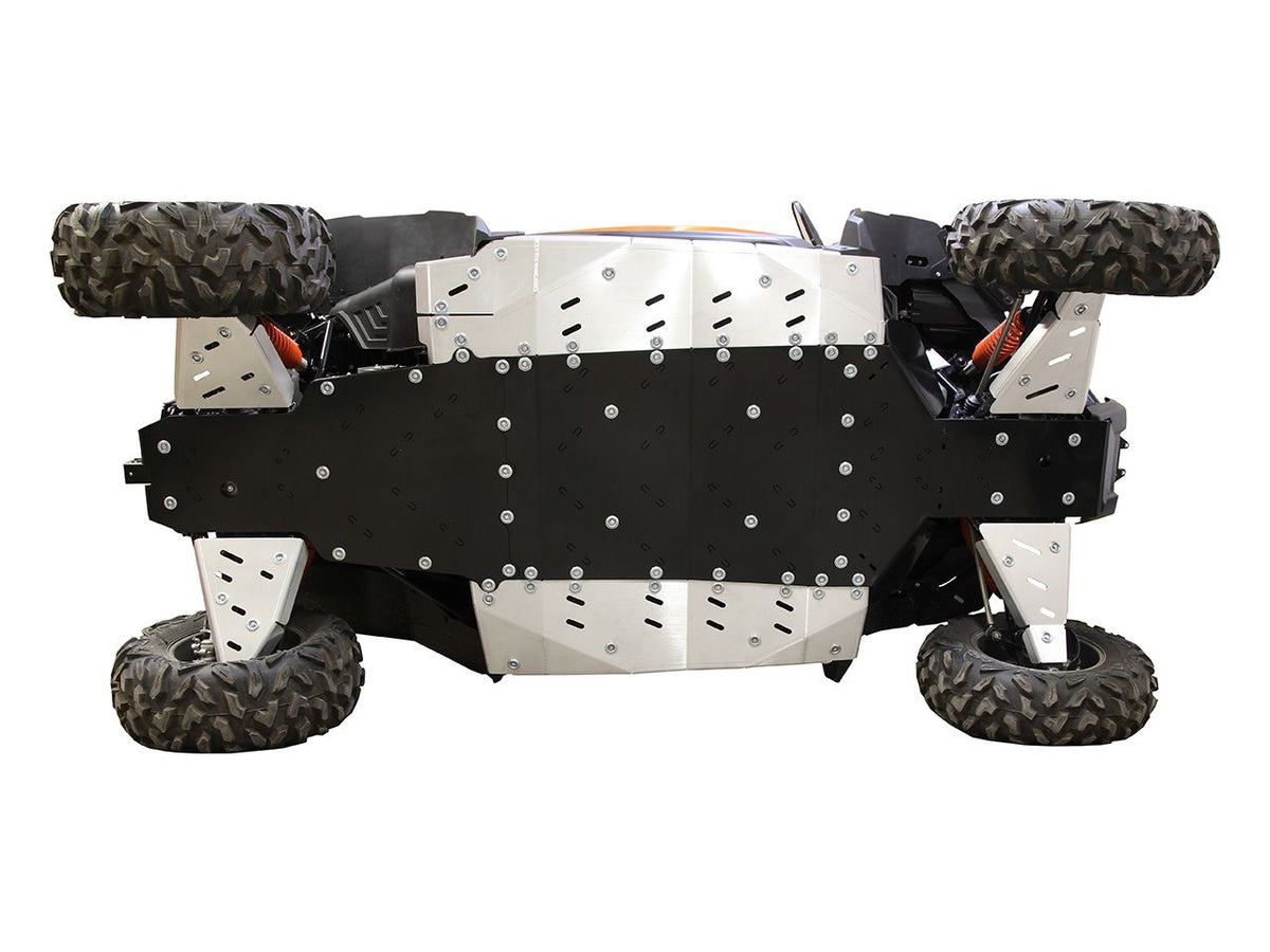 CFMOTO ZFORCE 950 Sport (2023+) Skid Plate (aluminium + plastic) Full Set Iron Baltic