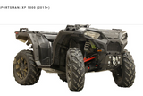 Iron Baltic Skid plate full set (plastic): Polaris Sportsman: XP 1000 (2017+)