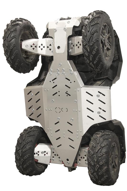 Polaris Sportsman XP 1000 (2017+) Skid plate full set (aluminum) Iron Baltic