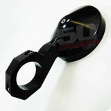 5" Bolt on CNC Mirrors for 1.75 inch tubing