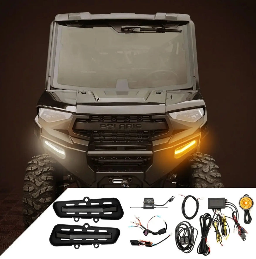 Polaris Ranger XP 1000 Turn Signal Kit w/ Bumper Insert 2025+