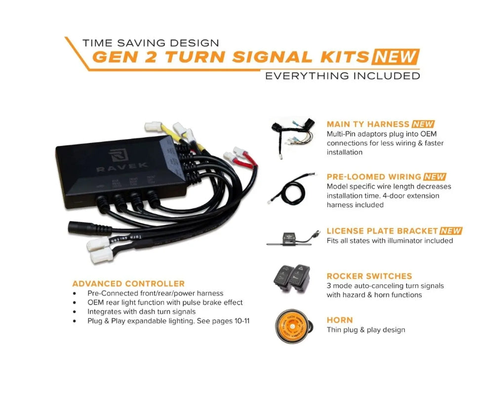 Polaris Ranger 570/XP900 Apex Turn Signal Kit