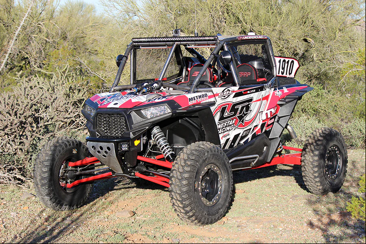 LONESTAR RACING POLARIS RZR XP TURBO +3.5" MTS SUSPENSION KIT