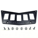 5 Switch Dash Panel Black