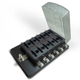 12 Way Standard LED Circuit Screw Fuse Block