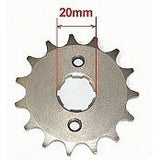 Sprocket 420 14 tooth 20mm