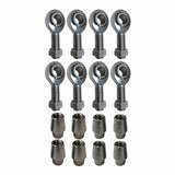 4 Link Rod End Kit - 5/8 Chromoly Heim - 1.25 OD Tubing