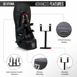 RZR 1000/900 Bump Seat (XP, Turbo, Turbo S, Dynamix, Trail, High Lifter)  2014-2023