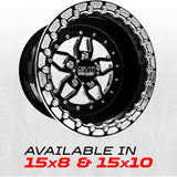 501 Billet Aluminum Beadlock wheel for Polaris ProR & TurboR