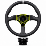 UTVMA Octane Leather Steering Wheel With Hub