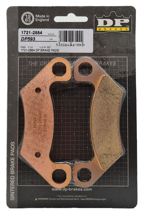 Wildcat XX REAR BRAKE PADS - DP Brakes