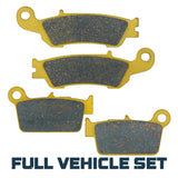 Yamaha YZ125/YZ250/YZ250F/YZ450F 2008-2021 Ceramic Brake Pad Set