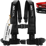 Elite Series 2" & 3" 4 point Harness with push button release