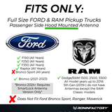 TUFFLOCK® BULLET ANTENNA FOR FORD