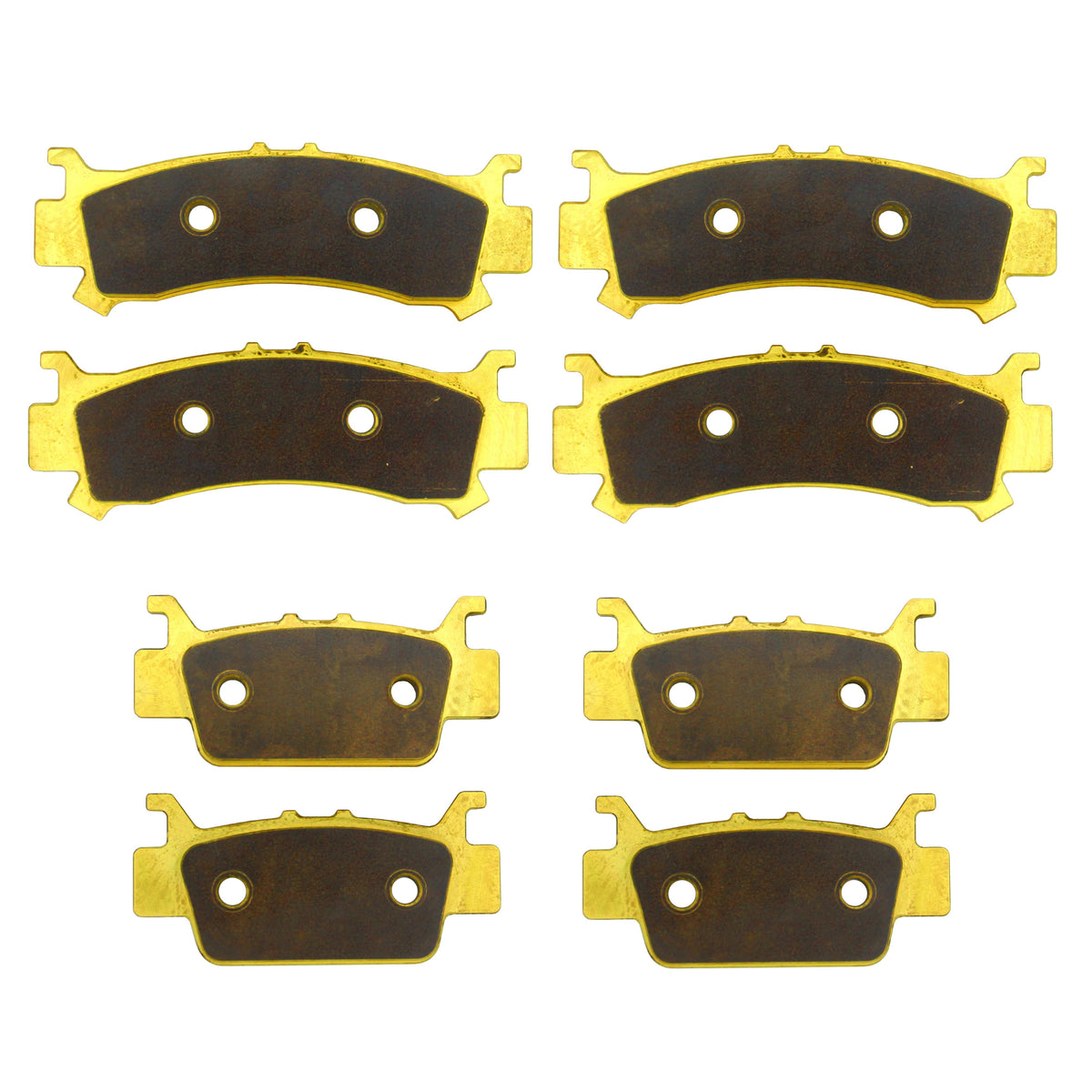 Honda Talon 1000R/1000X/1000X-4 2019-2026 Brass Brake Pad Set