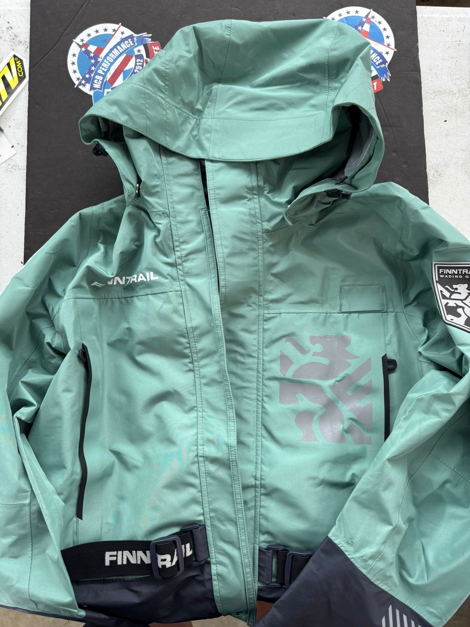 RACHEL Petrol 6455 Jacket Size Medium US