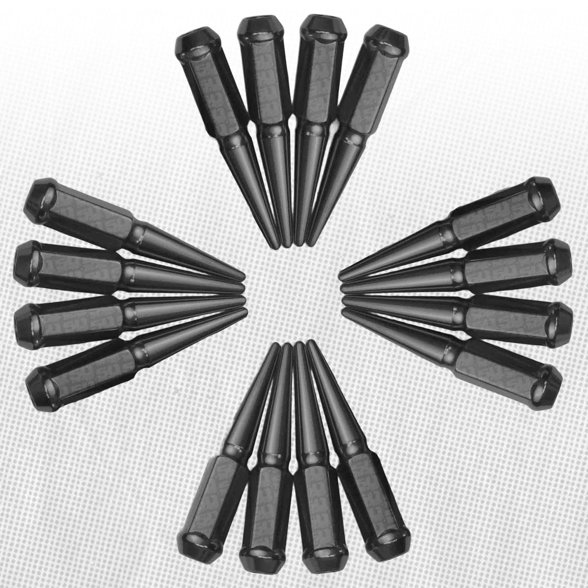 1/2 Inch Extended Spike Lug Nuts - 60 Degree Taper Seat