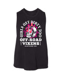 Moto Head Cropped Muscle Tank