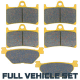 Yamaha FJR1300 2003-2005 Ceramic Brake Pad Set
