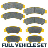 Segway Fugleman UT10/UT6/1000/570 2021-2025 Ceramic Brake Pad Set