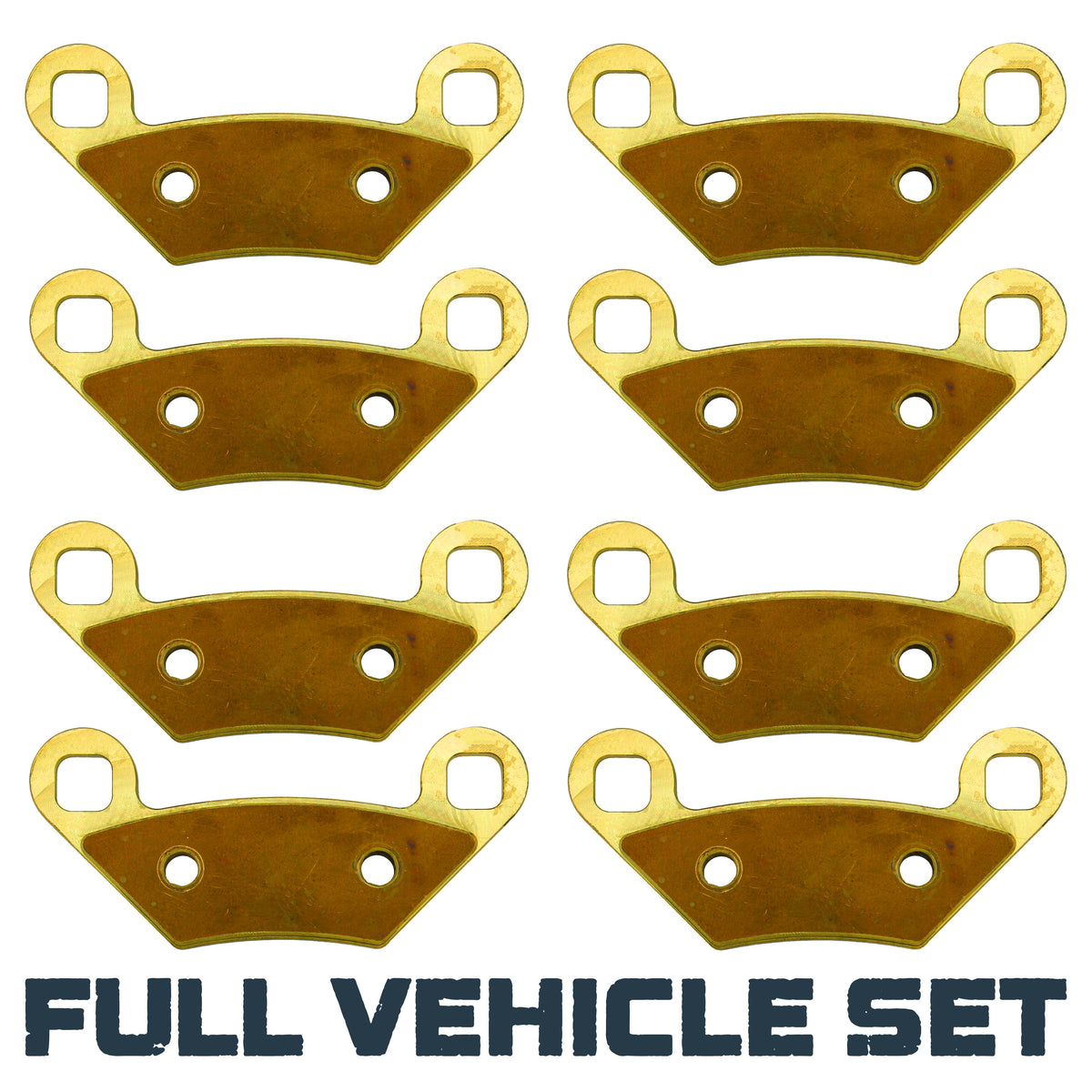 Polaris Sportsman XP 1000/Touring XP 1000/850 High Lifter/X2 550 2010-2026 Brass Brake Pad Set