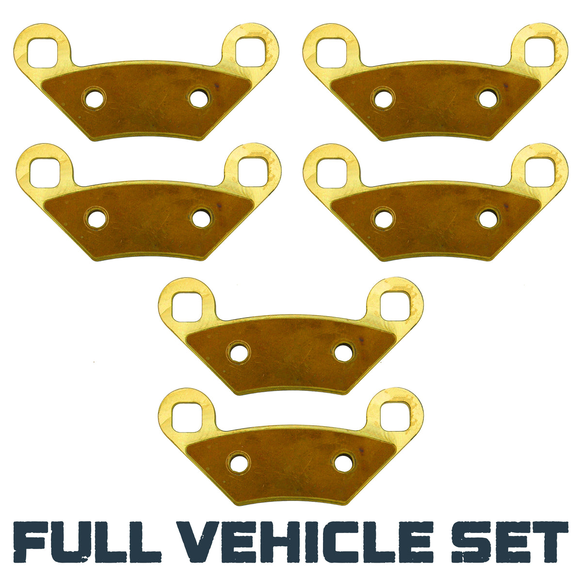 Polaris Scrambler 850 2013-2026 Brass Brake Pad Set