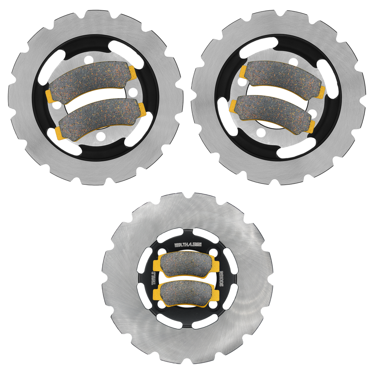 CFMoto CForce 400/500 2023-2026 Ridge Rider Rotor and Brake Pad Kit