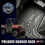 Polaris Ranger 1000 BASE / EPS / Premium HD 9mm Rubber Mats (2025 to current)
