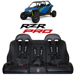 RZR PRO XP/ Pro S/ Pro R Rear Bench Seat W Harnesses (2025+)