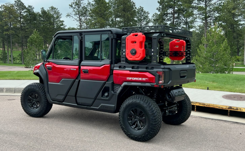 Adjustable UTV Bed Rack