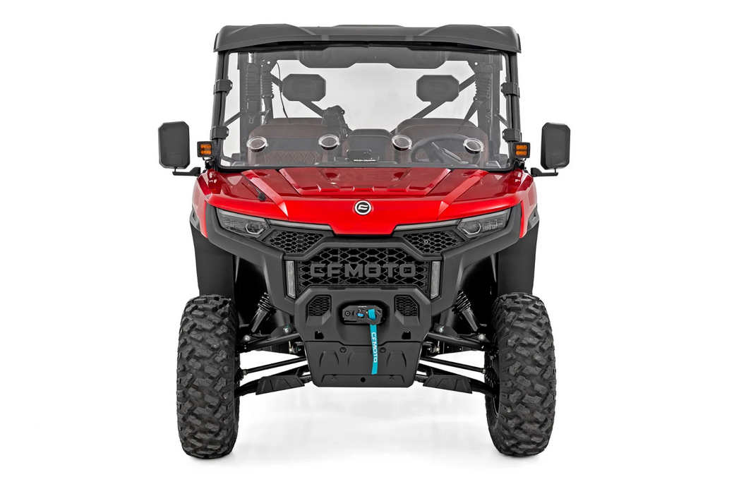 Vented Full Windshield Scratch Resistant | CFMOTO UFORCE U10 Pro By Rough Country