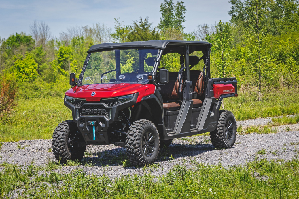 Vented Full Windshield Scratch Resistant | CFMOTO UFORCE U10 Pro By Rough Country