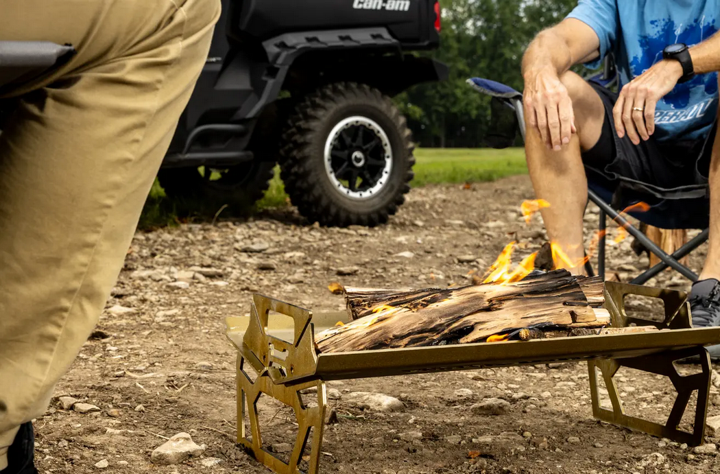 Collapsible Fire Pit and Grill