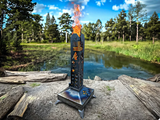 Collapsible Fire Pit and Grill
