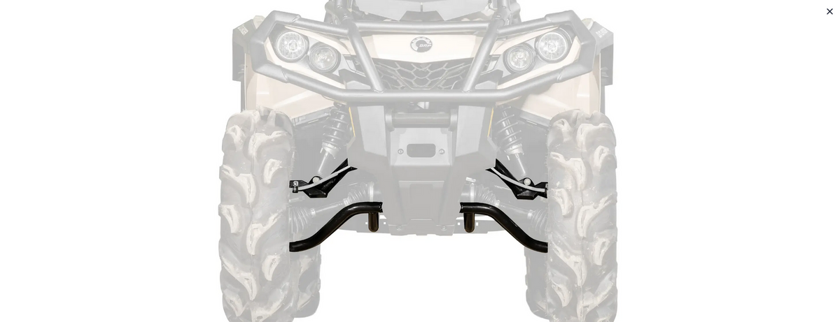 Can-Am Outlander (2019+ Gen 2) High Clearance 2" Forward Offset A-Arms