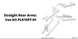 2'' Lift Kit Polaris Scrambler and Sportsman 550/850/1000 (Non-arched arms)