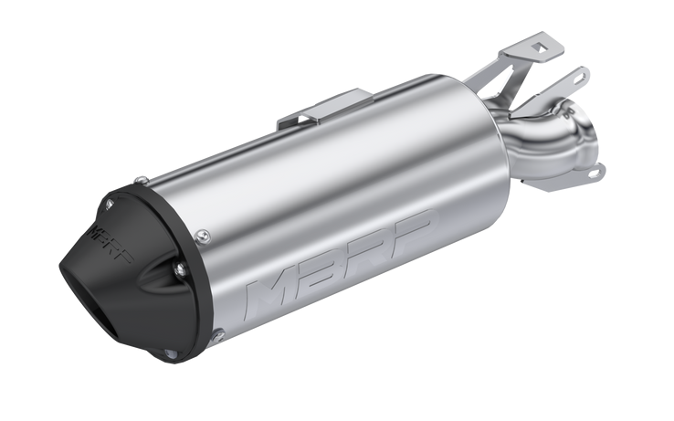 POLARIS SPORTSMAN 450/570 SINGLE SLIP-ON EXHAUST BY MBRP