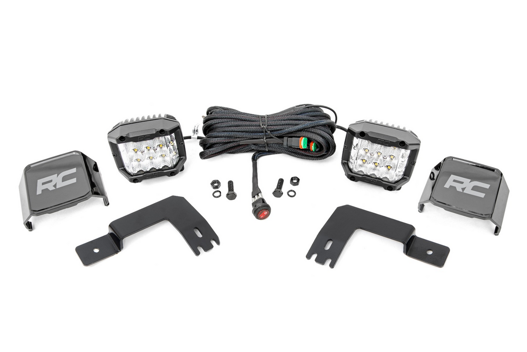 Polaris Xpedition Under Bed LED Cube Light - 3" Osram Wide Angel - Rough Country
