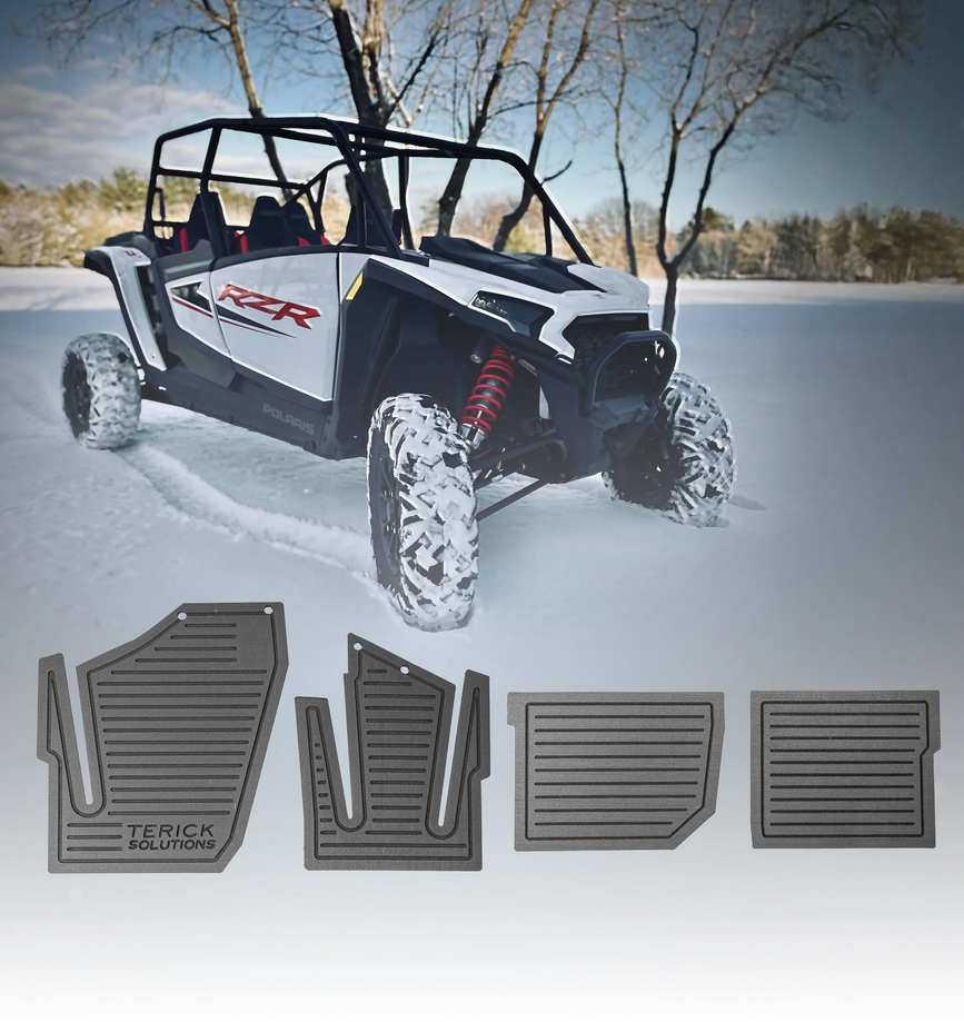 Polaris RZR XP 1000 Rubber Floor Mats