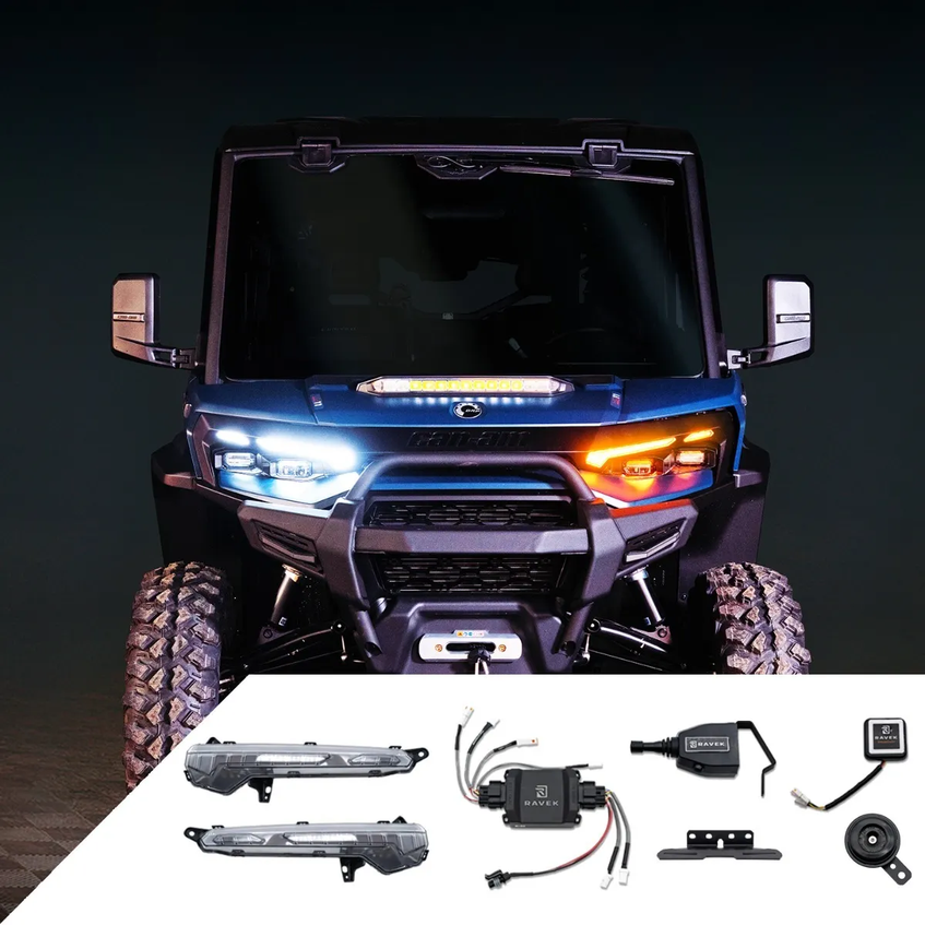 Can-Am Defender HD11 Gen3 Speakeasy™ Turn Signal Kit - Ravek